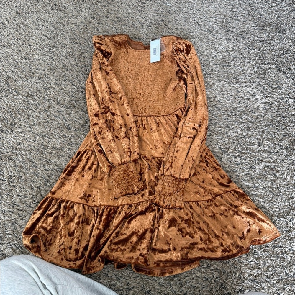 Baltic Born crushed velvet dress